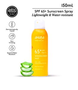 Asaya Sunscreen Spray 65+Spf Pa+++