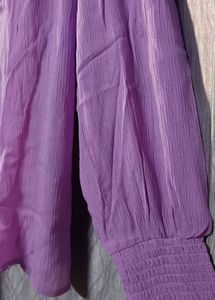 Shein Purple Blouse