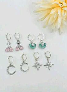 Earrings Set Of 4