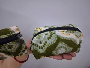 Set of 2 Handmade Pouches