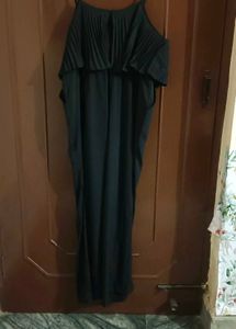 Black Frilled Jumpsuit