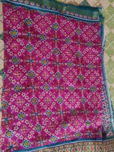 Pink Patterned Saree💖