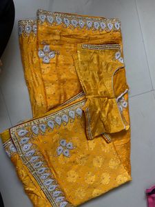 Gold Saree