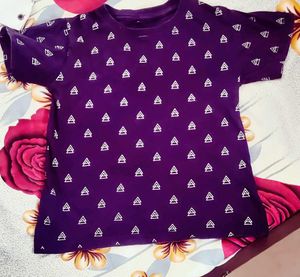 Printed regular fit tshirt for boys