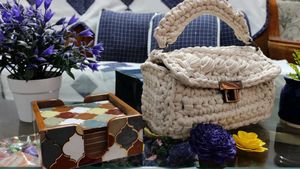 Crochet Handmade Bag New