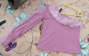 Pink Crop Top