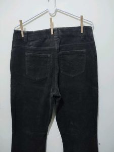 Reitmans Olive Dark Green Corduroy Pant Trousers