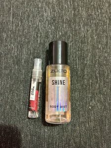 Combo-Zudio Shine Body Mist & Wild Stone Perfume