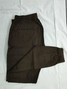 Brown Jogger Pants