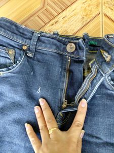 Navy Blue Jeans
