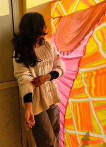 Off-white Cozy Knit Sweater/ Pullover