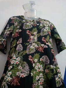Buy Myshka Women Black &amp;Green Floral Print