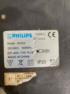 Philips Table Study Lamp With Bulb