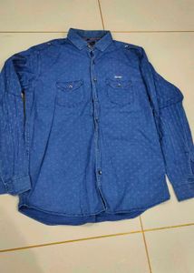 Blue Denim Shirt
