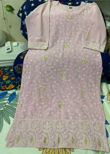 Embroidery Cotton Kurta XXL