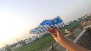 Van Gogh Customised Brand New Shoes