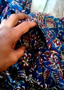 Pocket Ajarakh Print Kurti
