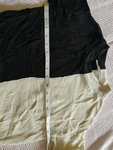 Two-Tone Long Sleeve Top