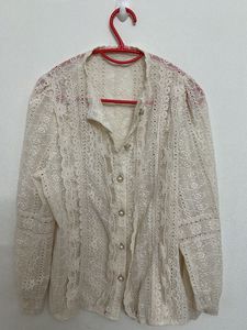 Lace Blouse Top