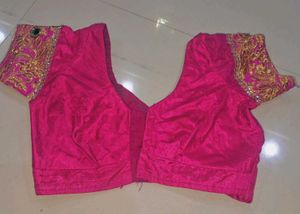 Gorgeous Pink and green saree
