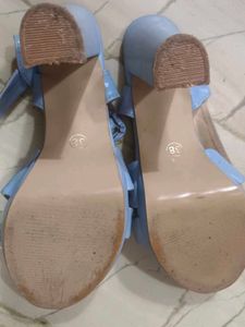 Stylish Blue Heels