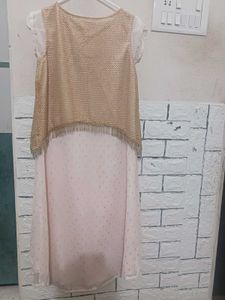 Girls Party Wear Knee Dress
