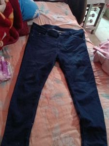 Dark Blue Denim Jeans