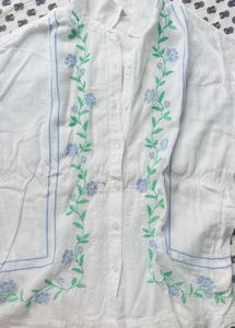 Floral Embroidered Top