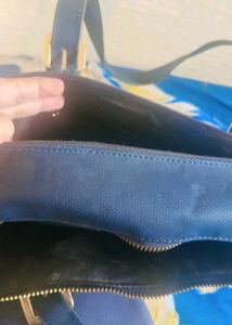 Blue Handbag