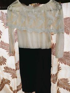 Lace Detail Party Dress