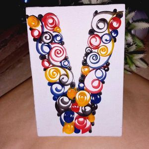 Qulling Crafted Art Piece