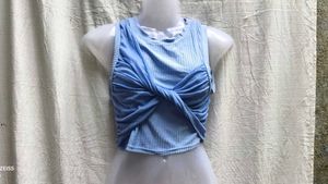 CUTE SKY BLUE TOP