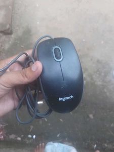 Logitech Wired Mouse - Reliable & Functional