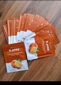 Myglamm Sheetmask And Kajal Combo