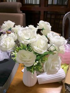 Pack Of 2 White Pinterest Aesthetic Vases