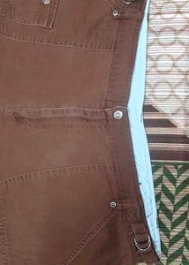 Girls Brown Shorts