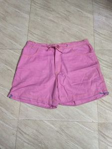 Pink Pull-On Shorts