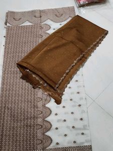 Elegant Ethnic Dress Material For Lehenga