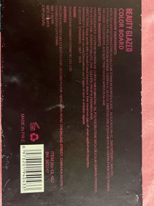 Beauty Glazed Eyeshadow Palette