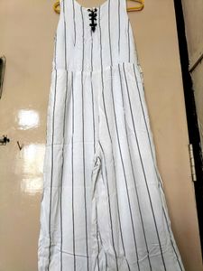 white jumpsuit