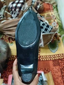 Classic Black Lace-Up Heels