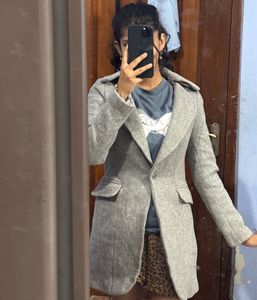 Women  Grey Coat