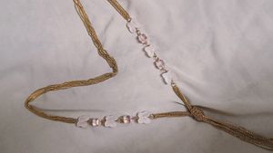 Butterfly Long Necklace With Free Earrings