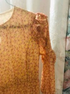 Midi Coral Dress