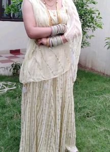 Beautiful Lemon Colour Lehngaa (3 Piece)