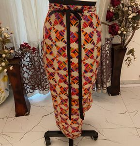 Patterned Ethnic Skirt