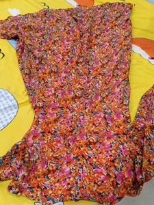 Floral Print Maxi Dress