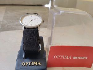 Optima analog watch.