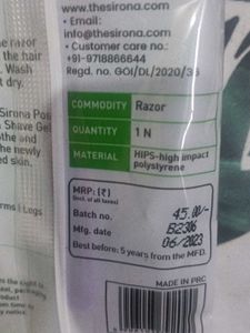 Sirona Aloe-Boost Twin Blade Razors (2)