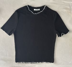 Girls  Black Crop Top XS